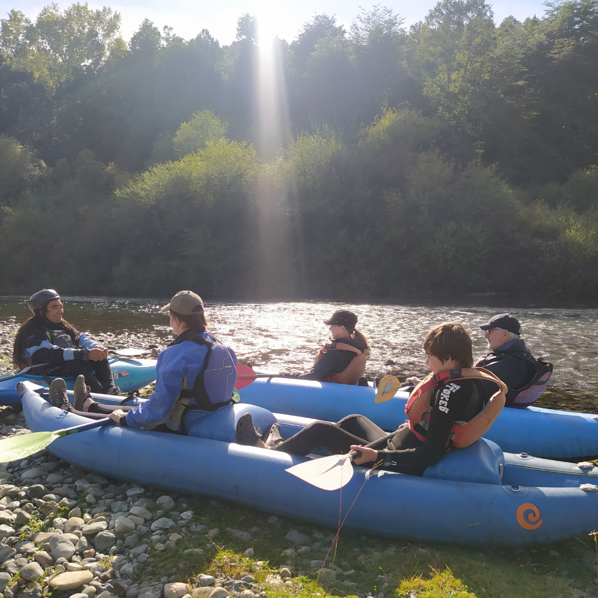 clases de kayak